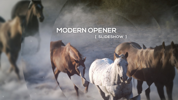 Modern Opener - Slideshow Image