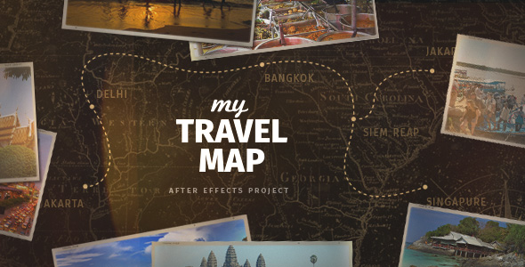 travel map for video
